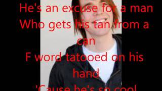 Shane Dawson TV- Douche Bag Lyrics (On Screen)