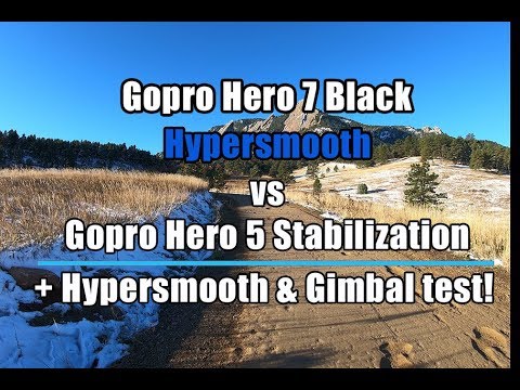 Gopro 7 Black Hypersmooth vs Gopro 5 Stabilization