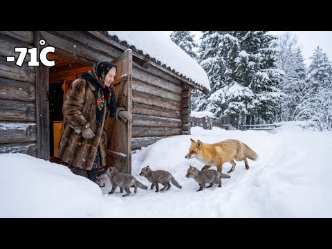 A 95 year old woman cared for a dying fox cub in the snow, and it returned with an army of foxes