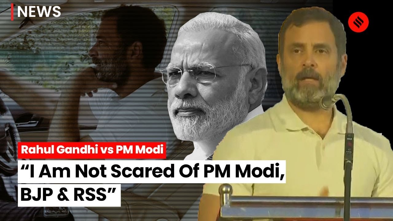 Rahul Gandhi Defiant; Says “Not Scared Of PM Modi, BJP & RSS” After Delhi Police Reaches His House