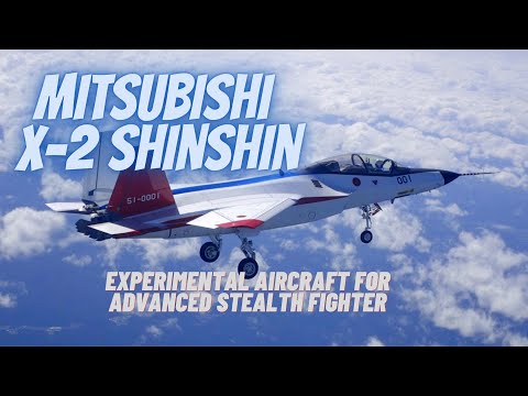 Mitsubishi X-2 Shinshin | Experimental Aircraft for Advanced Stealth Fighter