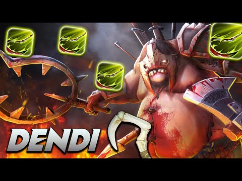 DENDI PUDGE LEGEND - Dota 2 Pro Gameplay [Watch & Learn]