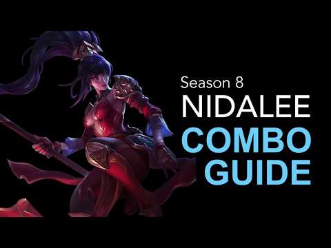 Nidalee Mechanics YOU need to know - Nidalee Combo Guide (Animation Cancels) | Season 8