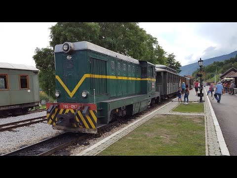 The Šargan Eight narrow-gauge heritage railway, Serbia.