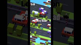 Something new I found is this a bug or glitch? (Crossy Road)