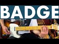 Cream Badge Guitar Lesson + Tutorial + TABS