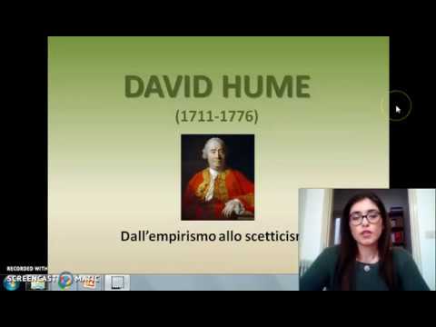 HUME - Videolezione 1^ parte