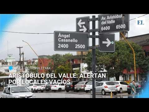 Aristóbulo del Valle: 38 locales vacíos y preocupación por el robo de luminarias