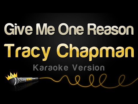 Tracy Chapman - Give Me One Reason (Karaoke Version)