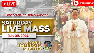 HEALING FILIPINO LIVE MASS TODAY ONLINE *JULY 25, 2026* FR. JOWEL JOMARSUS GATUS 
