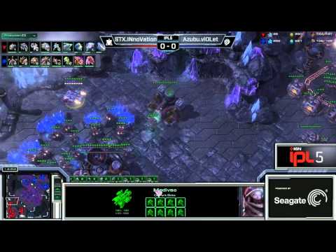 SC2 INnoVation vs viOLet TvZ Game 1 IPL 5 Winners Round 3 Starcraft 2 Tournaments