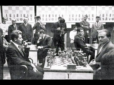 Boris Spassky's Amazing Immortal Rook Sacrifice Game vs Bent Larsen 1970 - Brilliancy!