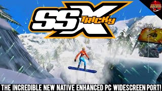 You Need To Play This New SSX Tricky PC port #ssxtricky #remasteredgames #fangame