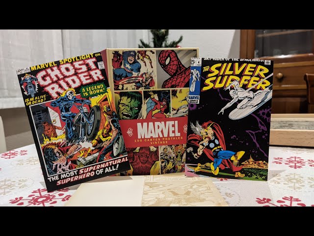 Vídeo relacionado con Marvel : 100 cartes postales vintage (Marvel Vintage - Cartes Postal)