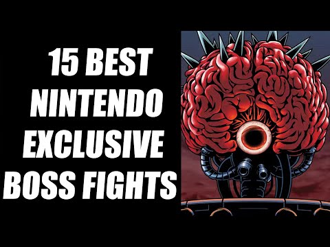 15 of the Best Nintendo Exclusive Boss Fights Through the Decades