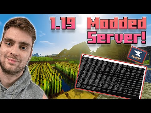 How To Create Your Own Minecraft 1.19 Modded Server In depth!