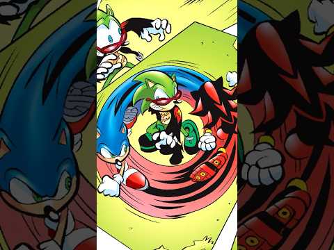 Scourge Vs Shadow #sonicthehedgehog #shadowthehedgehog #archiesonic
