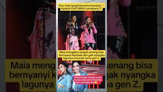 Download lagu Wow! Duo Maia is back again🤗 #maiaestianty #trending mp3