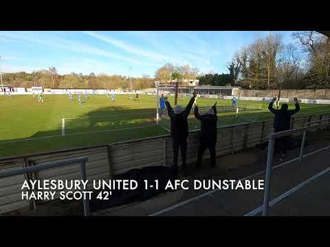 GOALS ON FILM | Aylesbury United 1-1 AFC Dunstable | Harry Scott scores on Ducks debut