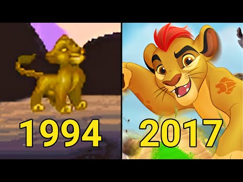 Evolution of The Lion King Games (1994-2017)