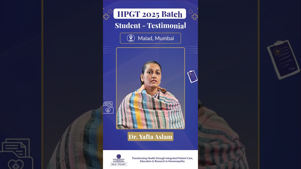 Transformation with ICR HPGT 2026 | Dr. Yafta Aslam’s Journey  #Homoeopathy #HPGT2026