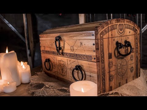 The Witcher's Wooden Alchemy Chest // Woodworking Build