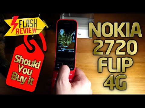 Nokia 2720 4G flip phone review
