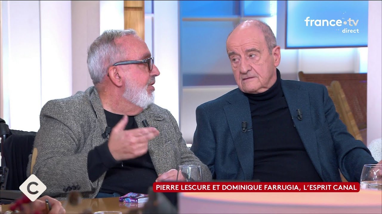 Pierre Lescure et Dominique Farrugia, 40 ans d’amitié