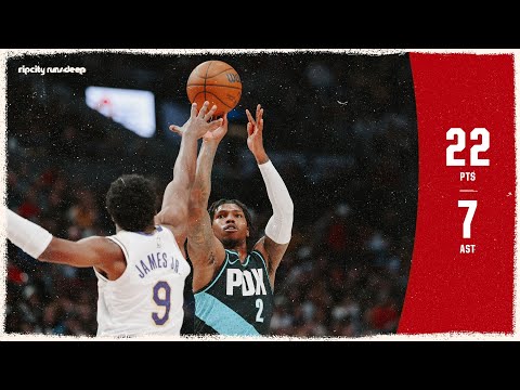 Caleb Love GOES OFF With 22 Points and 7 Assists In Win vs Los Angeles Lakers | January 17, 2026