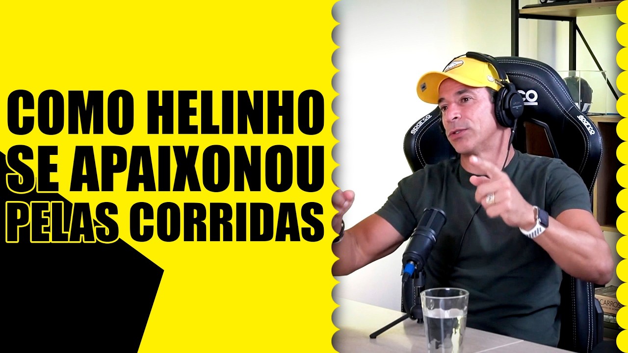 'PENETRA' de INTERLAGOS no PORTA-MALA do pai e mais: o início de Helio no AUTOMOBILISMO