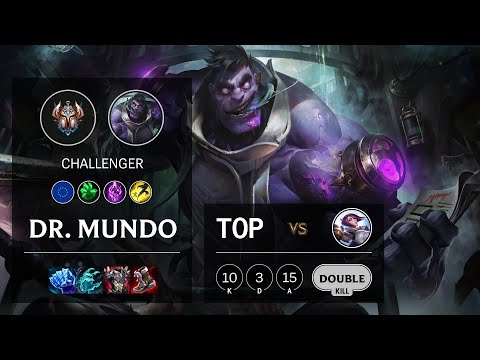 Dr. Mundo Top vs Fiora - EUW Challenger Patch 11.14