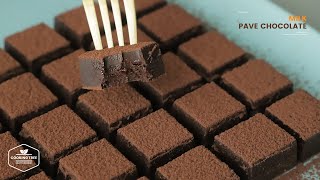 우유 파베 초콜릿 만들기 : Milk Pave Chocolate Recipe, Nama Chocolate | Cooking tree