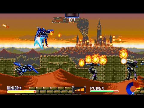 Ranger X Longplay (Sega Genesis) [QHD]