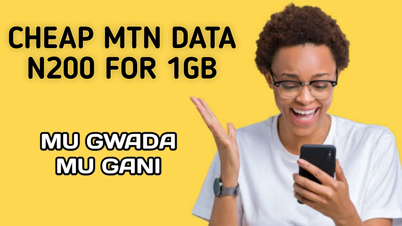 Cheap MTN Data 1GB For N200 | 4GB For N1000