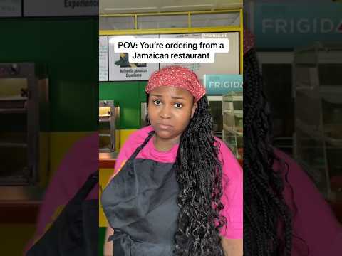 Jamaican restaurants be like #comedy #contentcreator #viral #skit #pov #jamaica #jamaican #caribbean