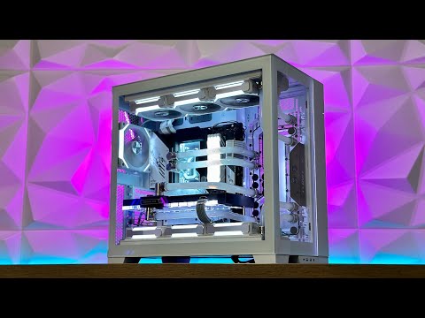 Lian Li O11D EVO x EK Mana G2 Distro - White PC Build!