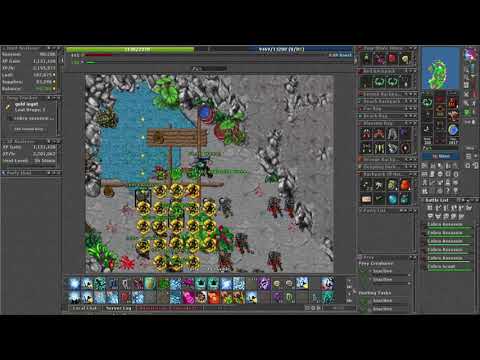 Tibia // ED 400+ Hunt solo// Cobra Bastion