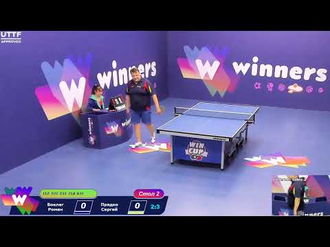 WINners CUP table 2  21.08 Boklag Roman - Priadko Sergei   22:30