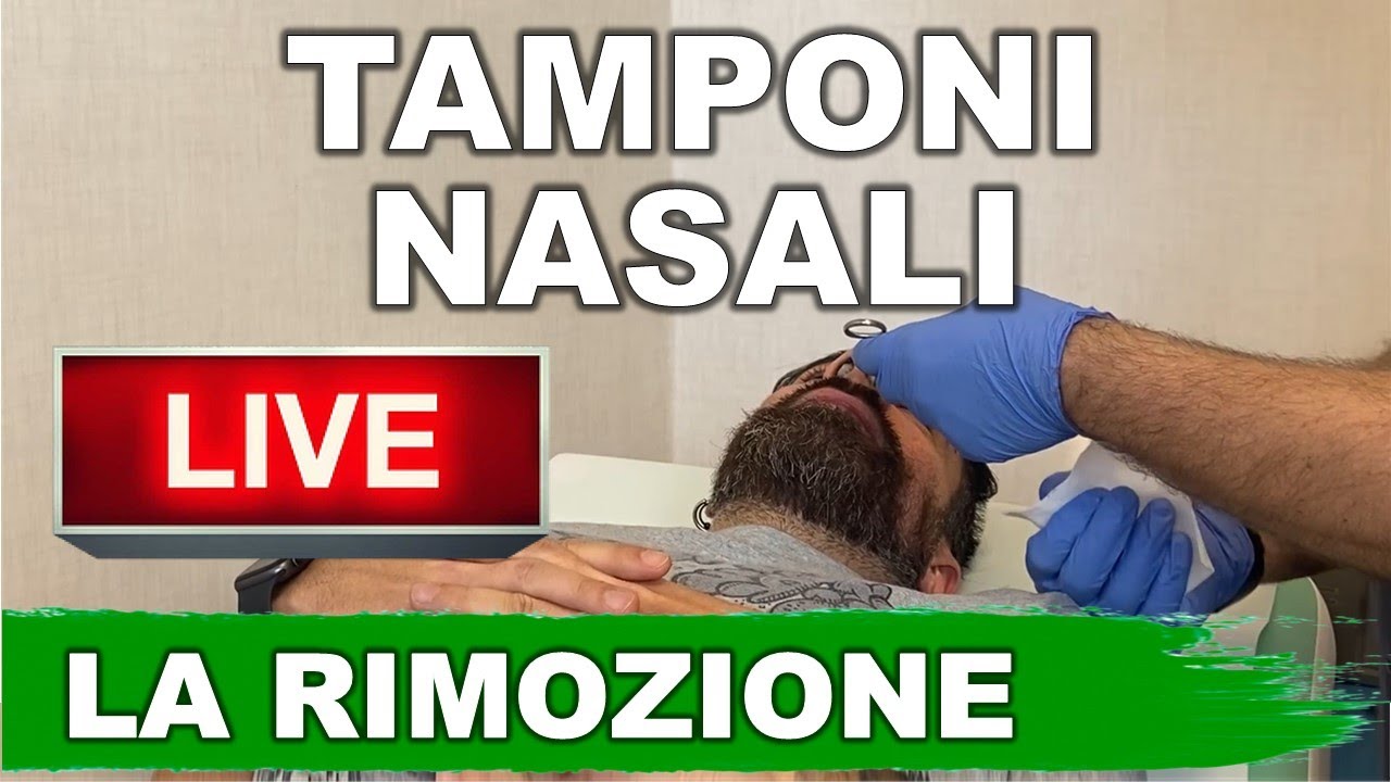 Watch Now Tamponi nasali dopo intervento di settoplastica! Il cervello è ancora attaccato Tamponi nasali dopo intervento di settoplastica! Il cervello è ancora attaccato