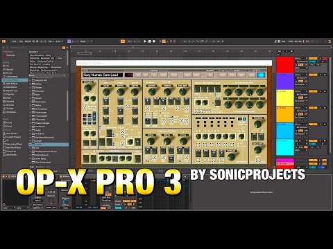OP-X PRO 3 Synth by Sonicprojects - The BIG Famous Sounds Test - PC & Mac