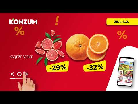 Ne propusti novu ponudu u Konzumu! #konzum #katalog