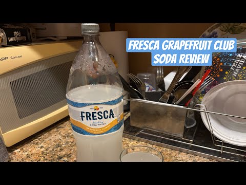 Fresca Grapefruit Club Soda Review (Vegan Week) (Episode 782)