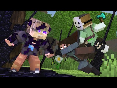 "No Turning Back" - A Minecraft Music Video ♪ (MrBeast vs. Dream Team)