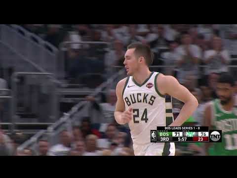 Pat Connaughton All Game Actions 04/30/2019 Boston Celtics vs Milwaukee Bucks Game 2 Highlights