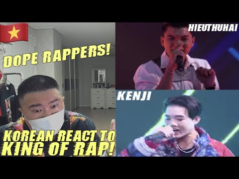 [EXCLUSIVE!]🇻🇳🇰🇷🔥Korean Hiphop Junkie react to HIEUTHUHAI / KENJI (KING OF RAP) (VNM/ENG SUB)