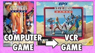California Games - Computer Game vs. VCR Game