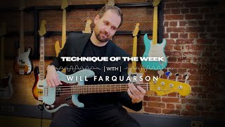  - Will Farquarson Teaches Double Thumbing | Technique of the Week | Fender