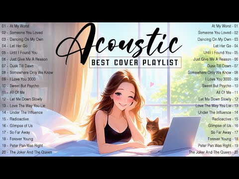 Acoustic Love Songs 2024 Smooth Cover ☘ Chill English Love Songs Music 2024 New Songs for Good Mood