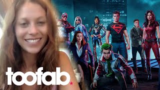 Titans Star Savannah Welch Teases Empowering Barbara Gordon Fight Scene | toofab video