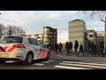 Feyenoordfans lopen protestmars